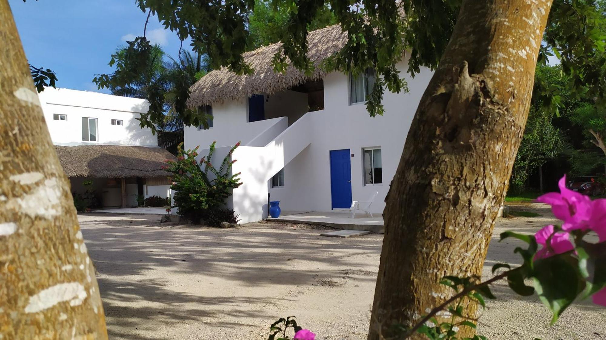 Posada Mykonos Bacalar Exteriör bild