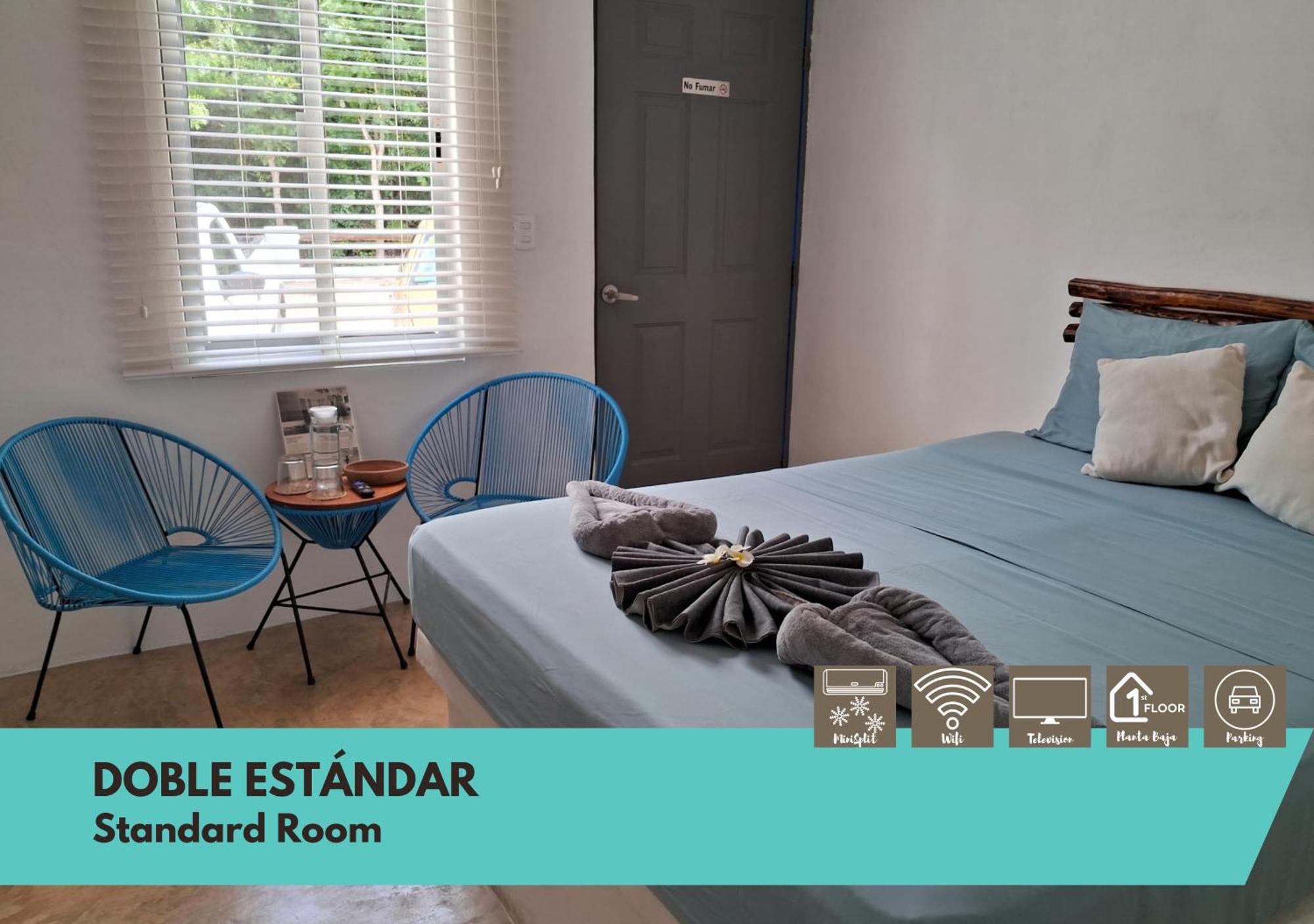 Posada Mykonos Bacalar Exteriör bild
